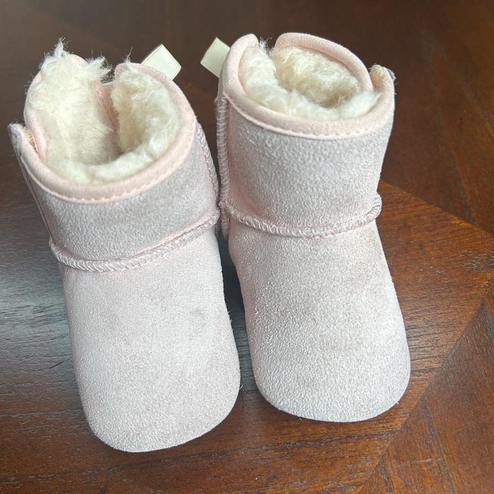 UGG Cream Baby Booties